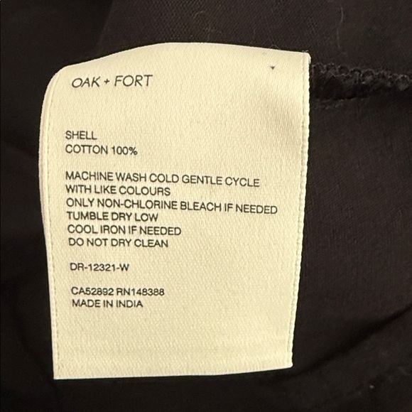 OAK + FORT Black Sleeveless Maxi Dress - Picture 5 of 5